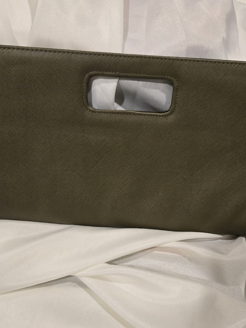 New Olive Green Women's Handheld Clutch